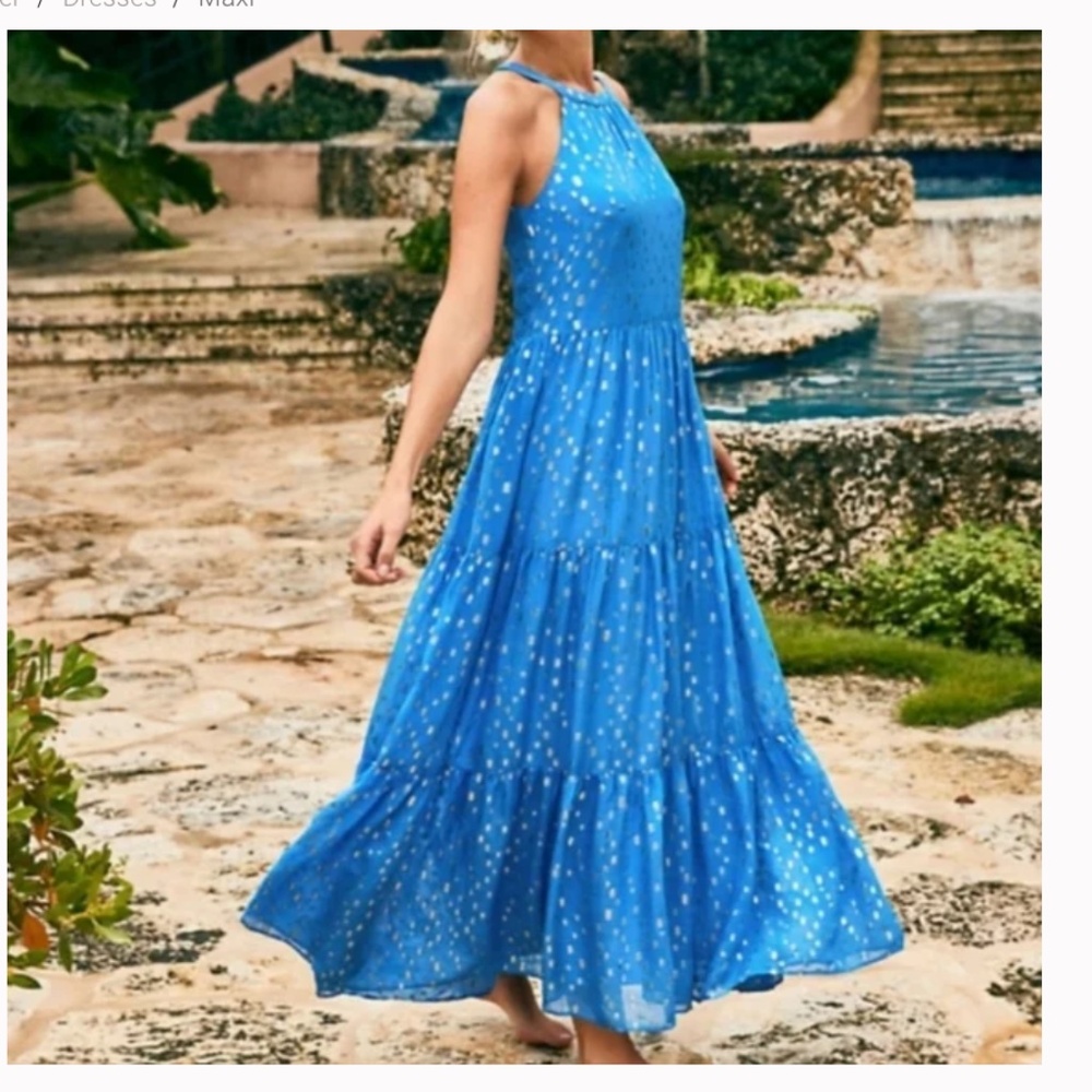 Lilly Pulitzer Beccalyn Maxi Dress Sz M NWT